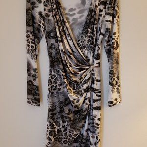 Cache Dress animal print size M